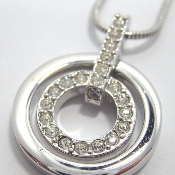 Authentic SWAROVSKI Necklace metal [Used] - Picture 7 of 8